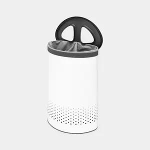 Brabantia 55 Litre Selector Laundry Bin White/Grey