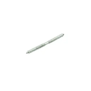 Steel Double ended screw (Dia)4mm (L)60mm