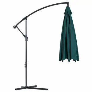 Oakland 300cm Cantilever Parasol Green