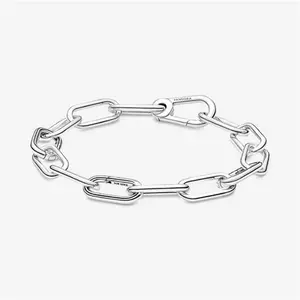 Pandora ME Medium-Link Chain Bracelet - Sterling Silver - Sz. 23 cm