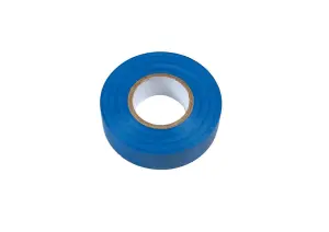 Connect 36888 Blue PVC Insulation Tape 19mm x 20m - Pack 1