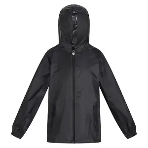 Regatta Junior Kids Pro Stormbreak Waterproof Jacket Black - Age 3-4