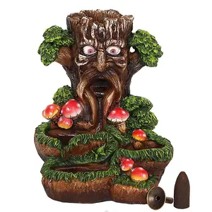 Unique Tree Man Backflow Incense Burner Design