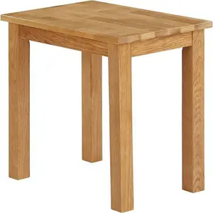 Carmel 3 Piece Nest Of Tables Three Posts Table Base Colour: Oak