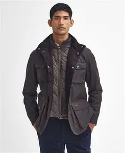 Barbour Ogston Waxed Jacket Olive M