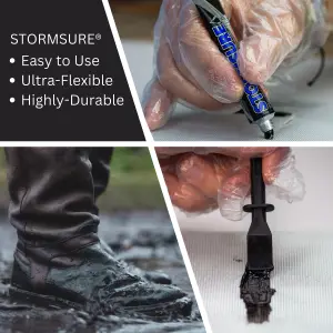 Stormsure Flexible Repair Adhesive 15g Black - Waterproof, Flexible, Durable Sealant for Repairs