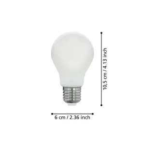 Eglo LED E27 Opal Lightbulb 2700K - Pack of 4