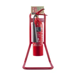 Single Red Metal Extinguisher Stand - UltraFire