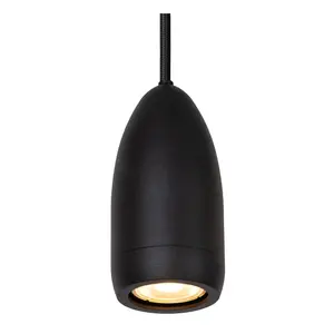 Lucide Evora Modern Pendant light 10cm - 5xGU10 - Black