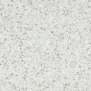 White Ivory Speckled Effect Flooring, Contract Commercial Vinyl Flooring with 2.2mm Thickness-10m(32'9") X 2m(6'6")-20m²