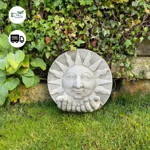 Sun design Welcome Garden Sign Plaque