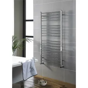 800mm (H) x 600mm (W) - Horizontal Bathroom Towel Radiator (Fulham)- (0.8m x 0.6m)