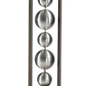 Primrose Zuma Stainless Steel Spheres Water Wall Water Feature H183cm