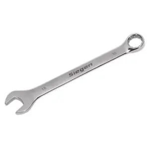 Sealey WallDrive Combi Spanner Chrome Vanadium Steel Polished Finish 18mm S01018