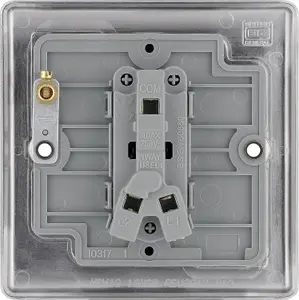 BG Black Nickel 20A 2 way 1 gang Light Switch