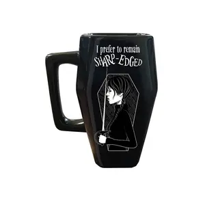 Wednesday Coffin Mug Black/Purple (One Size)