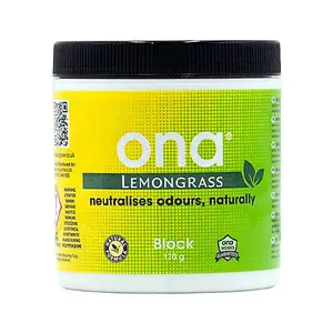 ONA Block lemon grass  Fragrance - Odour Eliminator, Neutralise Odours Safely, Naturally and Permanently - 170g