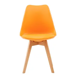 Nero Upholstered Side Chair (Set of 4) Orange