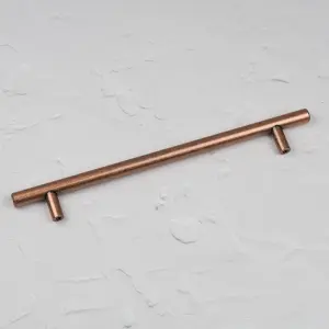 192mm Antique Copper Cabinet Handle Kitchen Cupboard Door Drawer Pull Bedroom Bathroom Wardrobe Furniture Replacement Upcycle