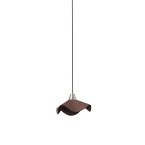 Luminosa Helga LED Ceiling Pendant Light Brown