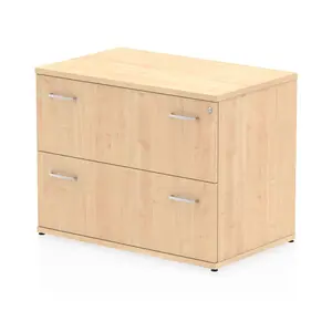 Impulse 80cm Wide 2 -Drawer File Cabinet Maple