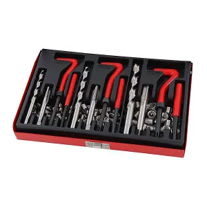 88pc Thread Repair Kit, Helicoil Set Sizes M6, M8 & M10 (Neilsen CT2739)