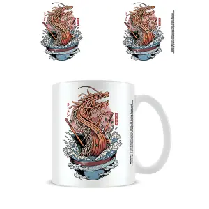 Ilustrata Dragon Ramen Mug White (One Size)