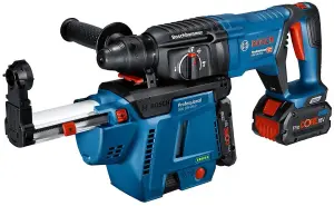 Bosch GDE 18 V-26 D 18V Cordless Dust Extractor Attachment For Hammer Drill