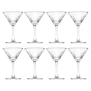 220ml Martini Glass Set (Set of 8)