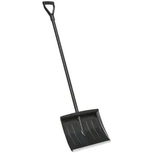 Durable 395mm Snow Shovel with Forged Metal Shaft for Easy Snow Removal