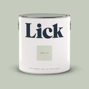 Lick Green 09 Matt Emulsion paint, 2.5L