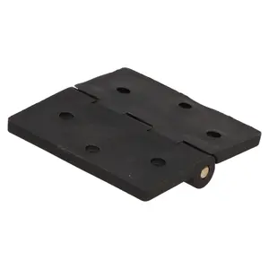 Reinforced Nylon Hinge Plastic 64x67mm Italian Industrial Door Locker Hatch 2PK