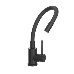 Quadron Maggie Stretch kitchen tap, Matte Black