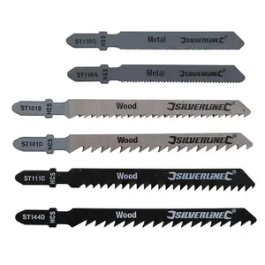 30 PACK Mixed Bayonet Jigsaw Blades Complete Wood & Metal Cutting Accessories