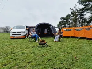 Cocoon Breeze v2 Campervan Awning (Charcoal/Orange)