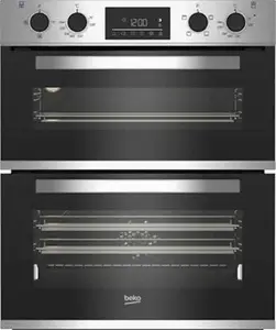 Beko Bbtqf22300x Built-In Double Oven - Stainless Steel Effect