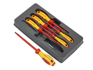 Knipex VDE Insulated Screwdriver Set - 6 Piece Professional Tool Kit