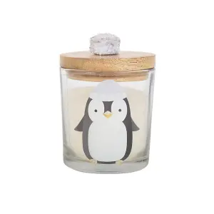 Something Different Frosty Vanilla Penguin Candle White (One Size)