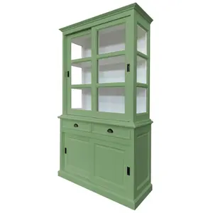 Benjamin-James Display Cabinet Pale  Green