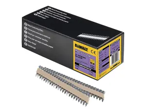 DEWALT Galvanised Metal Connector Twist Nails - 3.4 x 35mm, 1000 Pack for Durable Fastening