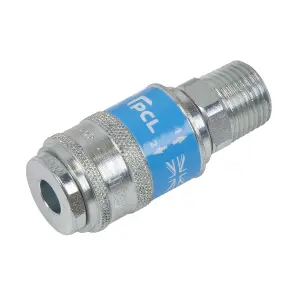 PCL Safeflow Safety Coupling Body Male 1/2" BSPT For Workshop & Agricultural Use