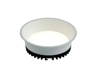 Luminosa Xanto Integrated LED Round Recessed Downlight, White, 4000K