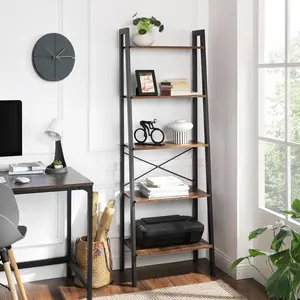 Westhought Bookcase Black/Brown