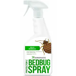 Xterminate Bed Bug Killer Spray 1L, Used By Professionals, For Home Use, Bedrooms, Mattresses, Carpets, Furniture