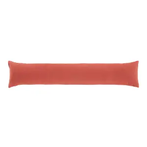 Catherine Lansfield Wilson Velvet Door Draught Excluder Terracotta