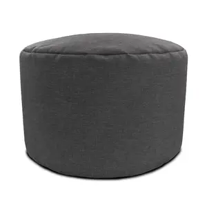 rucomfy Barley Pouffe Beanbag - Charcoal