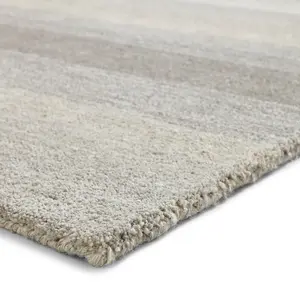 Natural Handmade Luxurious Modern Plain Wool Abstract Rug For Bedroom & Living Room-150cm X 230cm