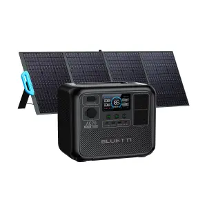 BLUETTI AC70 Portable Power station 768Wh 1000W +1PCS 200W Solar Panel for Home& Outdoor Power