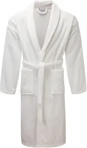 Egyptian Collection Luxury Towelling Dressing Gown - Shawl Collar From The Towel Shop