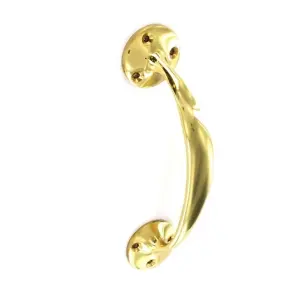 Securit Victorian Bow Handle Gold (175mm)